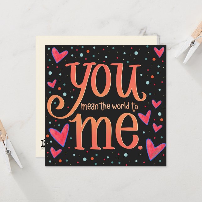 Du Elak världen till min make Make (Fram/Back In Situ)