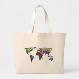 Du Elak World to Me-samlingen Jumbo Tygkasse