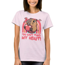 Du fångade mitt hjärta - Cute Capybara Design