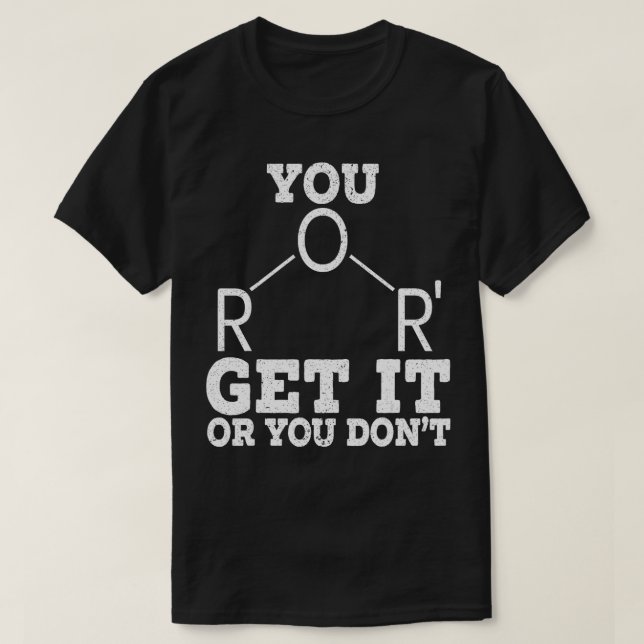 Du får den eller du inte gillar science Biology Mi T Shirt (Design framsida)