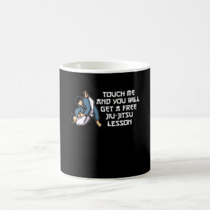 Du får en gratis jiu-jitsu-lektion kaffemugg