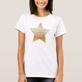 Du får en Guld Star! Tee