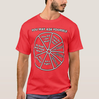 Du Får Fråga Din Klassiska 80-Tals Popmusik Retro T Shirt