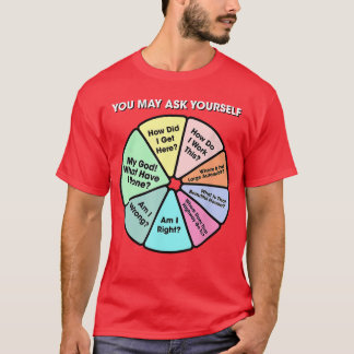 Du Får Fråga Din Klassiska 80-Tals Popmusik Retro T Shirt