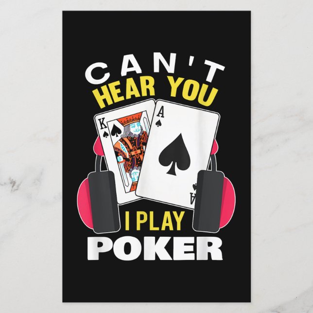 Du får höra att jag spelar Poker Texas Holdem Play (Framsida)