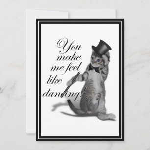 Du får mig att känna mig som Dancing! Tap Dancing  Inbjudningar