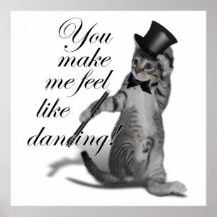 Du får mig att känna mig som Dancing! Tap Dancing Poster