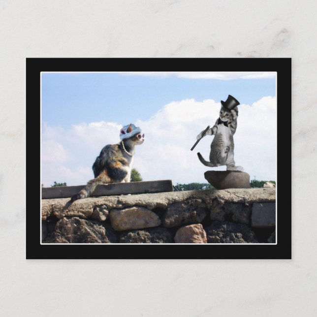 Du får mig att känna mig som Dancing! Vykort (Framsida)