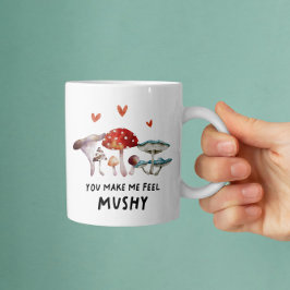 Du får mig att känna mig väldigt glad.. kaffemugg