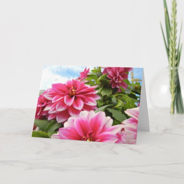 Du får mig att le, tack. tack kort (Framsida)