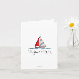 Du får mig att må bra - Lyckönskningskort Kort