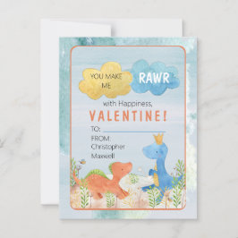 Du får mig att råna med lycka Alla hjärtans dag Po Vykort