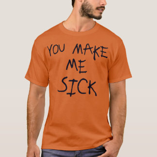 Du får mig att sikta ljussken t shirt