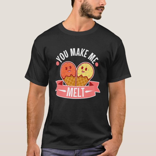 Du får mig att smälta  5 t shirt (Framsida)