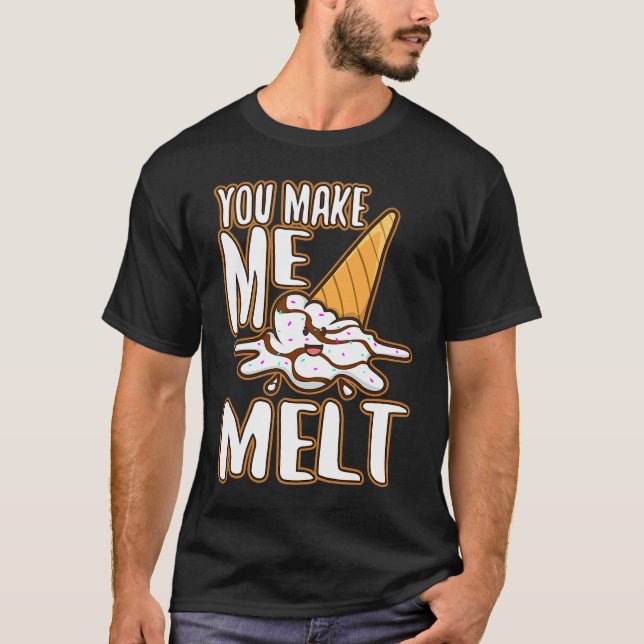 Du får mig att smälta  6 t shirt (Framsida)