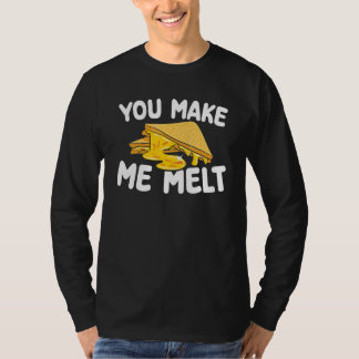 Du får mig att smälta bakande konditorivaror Grill T Shirt