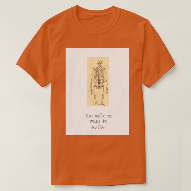 Du får mig att vilja utvecklas t shirt (Design framsida)