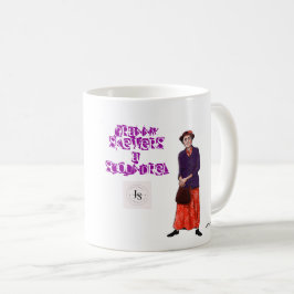Du får min poäng! Granny, Fuchsia, MN-serien Kaffemugg