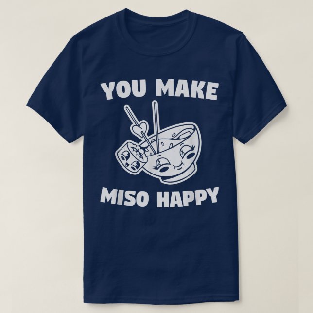 Du får Miso Lycklig Bröllop att Frieri Giftermål B T Shirt (Design framsida)
