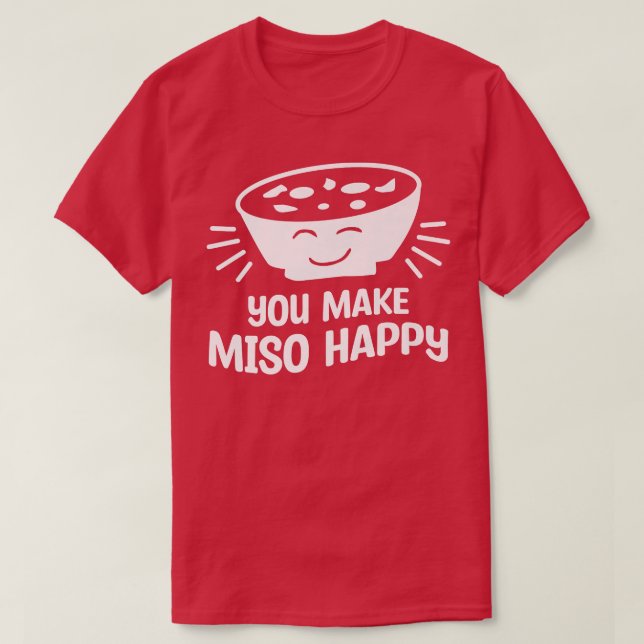 Du får Miso Lycklig Bröllop att Frieri Giftermål B T Shirt (Design framsida)