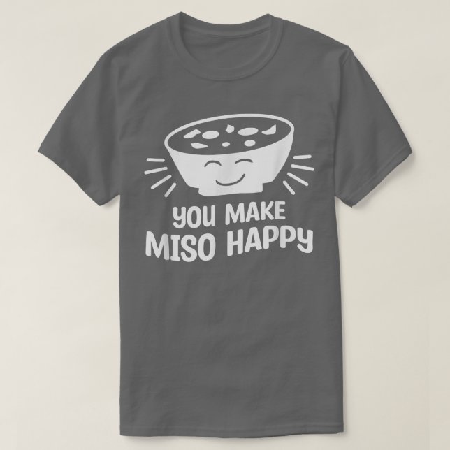 Du får Miso Lycklig Bröllop att Frieri Giftermål B T Shirt (Design framsida)