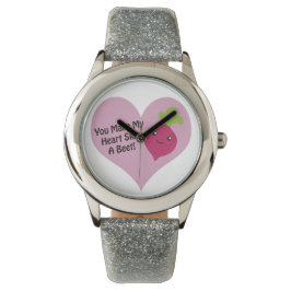 Du får mitt hjärta att hoppa över ett slag armbandsur