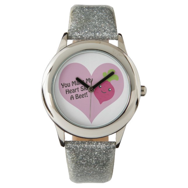 Du får mitt hjärta att hoppa över ett slag armbandsur (Framsida)