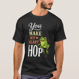 Du Får Mitt Hjärta Att Hoppa T-Shirt
