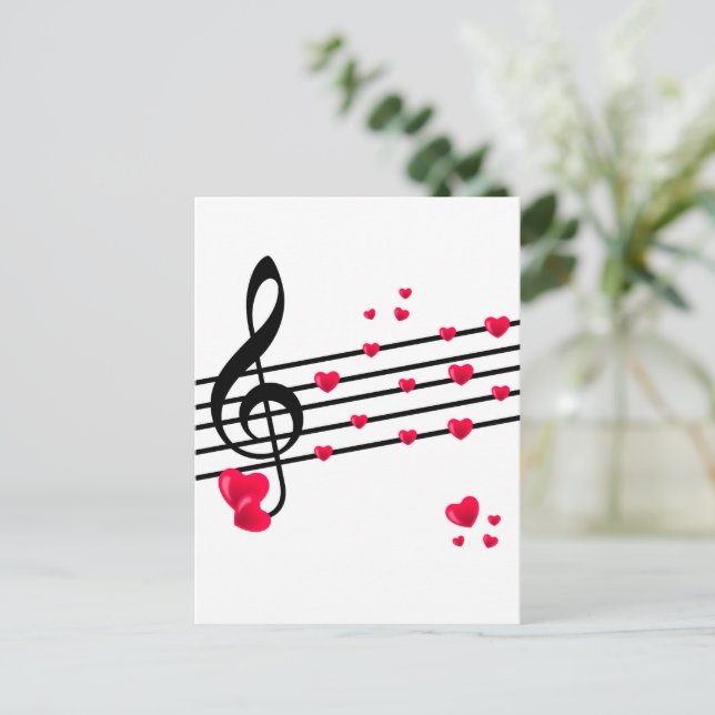 Du får mitt hjärta att le helg vykort (Stående Fram)