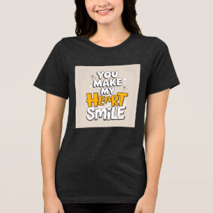 Du får mitt hjärta att le t shirt