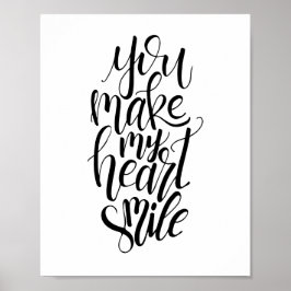 Du får mitt hjärta att Poster