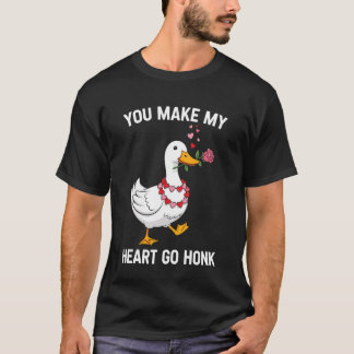 Du Får Mitt Hjärta Att Tut Honungsfågel Alla Hjärt T Shirt