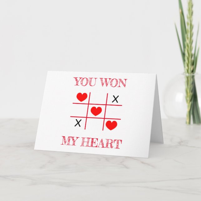 Du får mitt hjärta helgkort (Framsida)