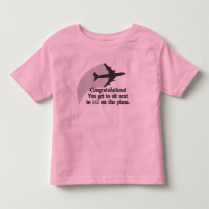 Du får sitta bredvid mig på flygplan t-shirt
