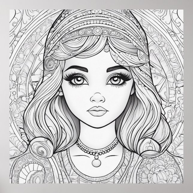 Du Färg Me Söt- Poster (Framsidan)