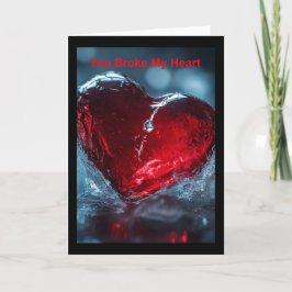 Du Fattiga mitt hjärta. Kort