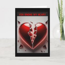 Du Fattiga mitt hjärta. Kort