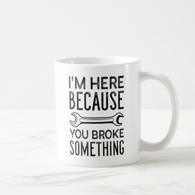 Du Fattiga nåt Kaffemugg (Höger)