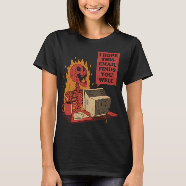 Du Fick E-post T Shirt (Framsida)