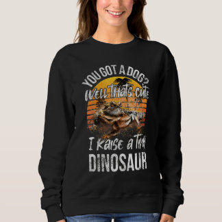 Du Fick En Hund Uppfostra Liten Dinosaurie Söt Sk T Shirt