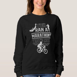 Du fick en maraton som är Cute Sports Triathlete T T Shirt