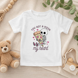 Du Fick En Pizza Min Hjärta Rolig Mat Puns T Shirt