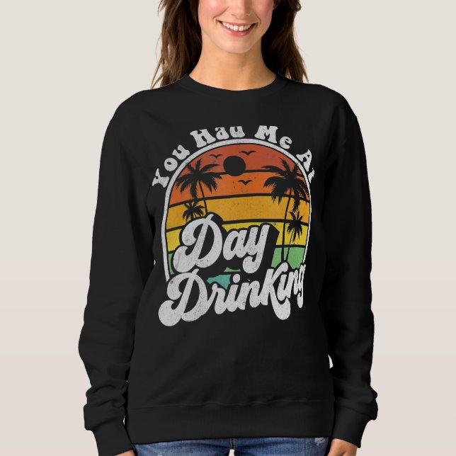 Du fick mig att dricka Retro Beach sommar T Shirt (Framsida)