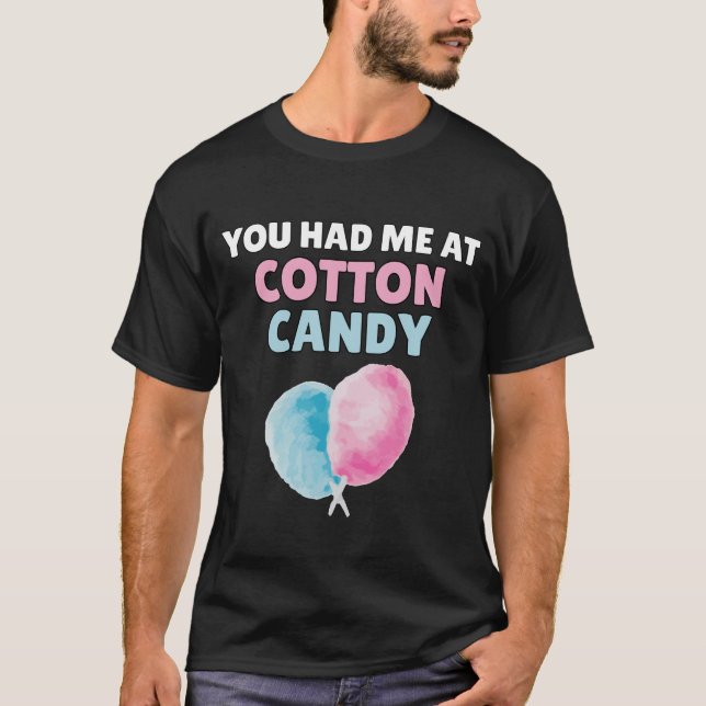 Du Fick Mig Med Bomullskaramell T Shirt (Framsida)