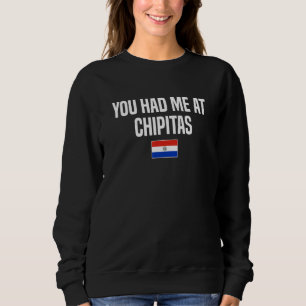Du Fick Mig Med Chipitas Paraguayansk Mat Paraguay T Shirt
