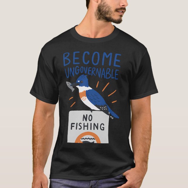 Du Fick Mig Med Fiske , rolig fiskare design T Shirt (Framsida)