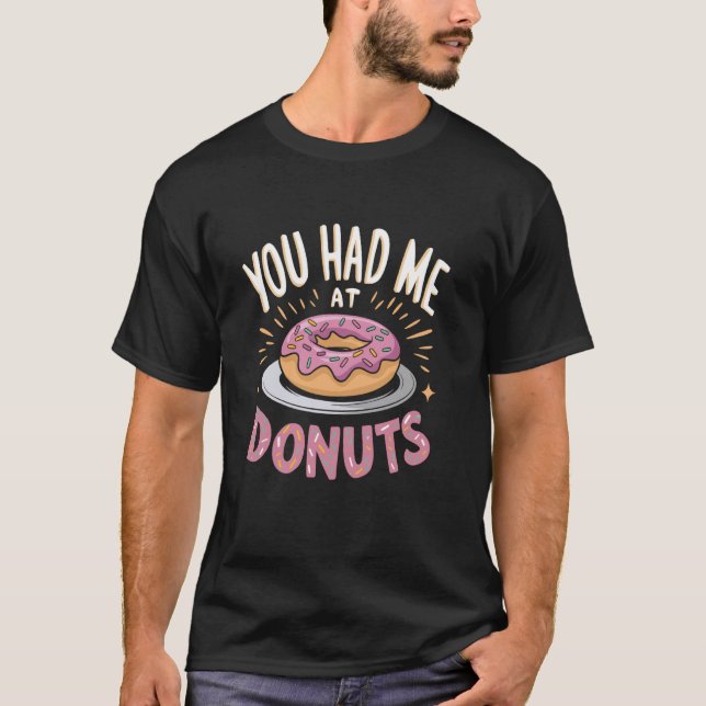 Du Fick Mig Med Munkar, Munkälskare Munkgänget T Shirt (Framsida)