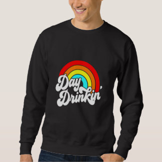 Du Fick Mig Vid Dags Drickande Retro Strand Sommar Lång Ärmad Tröja