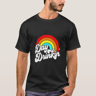 Du Fick Mig Vid Dags Drickande Retro Strand Sommar T Shirt