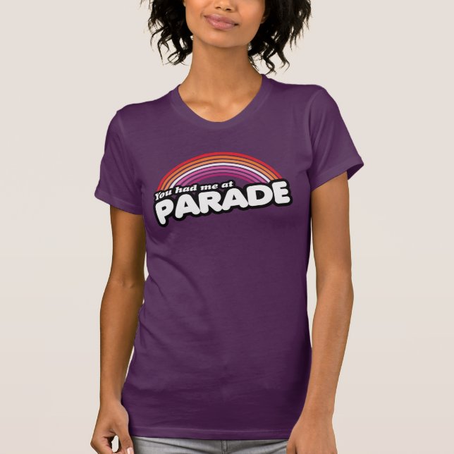 DU FICK MIG VID PARADEN T SHIRT (Framsida)